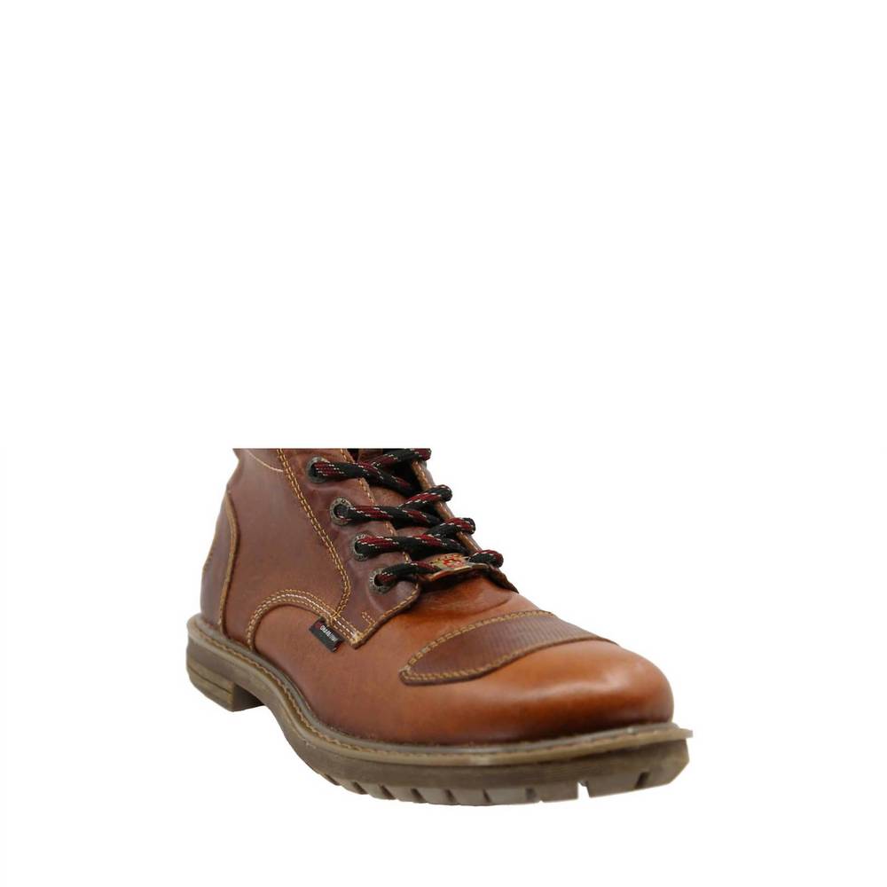NEW SWISSBRAND men's urban biker boot zug in honey